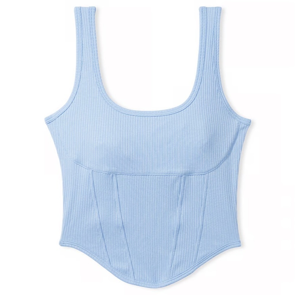NWT Victoria Secret Pink Cinched Corset Top